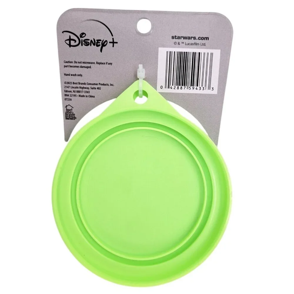 Star Wars Mandalorian Baby Yoda 3 Food Can Covers Lid For Pet Human Food Storage - Picture 4 of 4